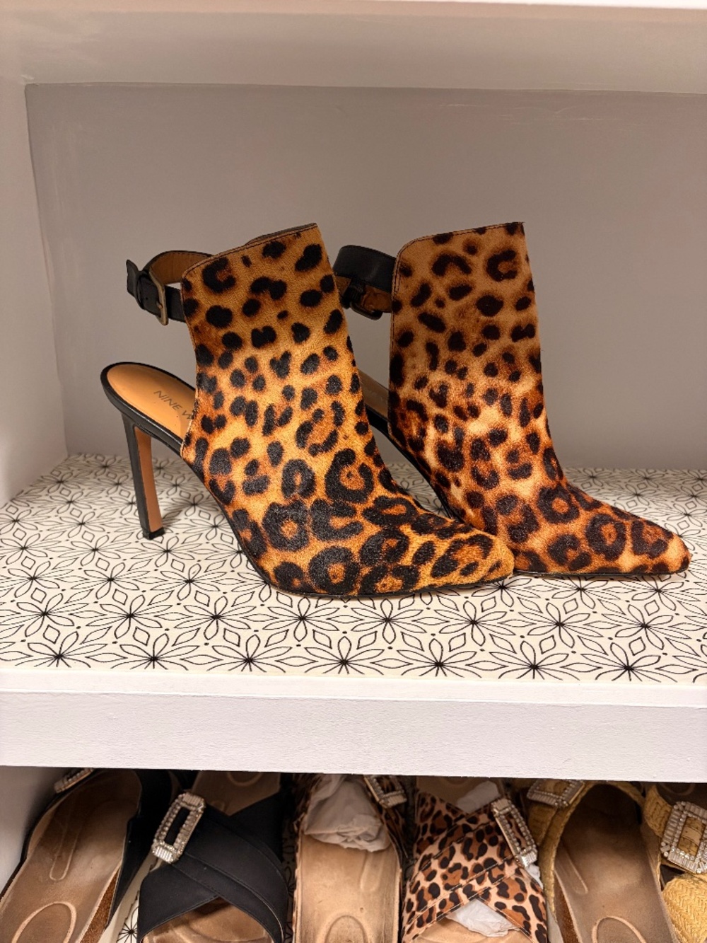 Leopard Heels